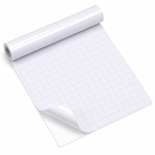Clear sticky back plastic book - sticky,