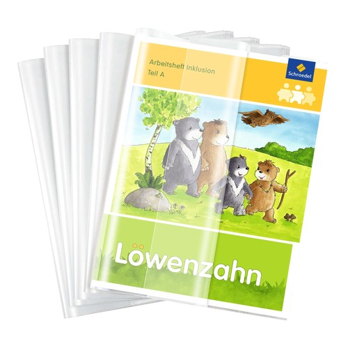 Clear plastic book covers - book, 10