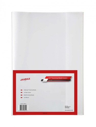 Pack clear exercise book - of,