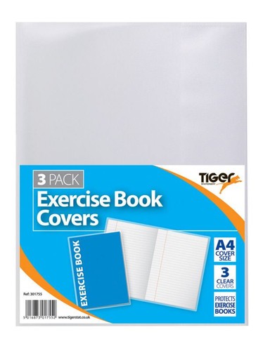 Clear exercise book - clear,