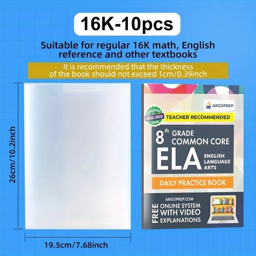10pcs 16k plastic book - plastic,