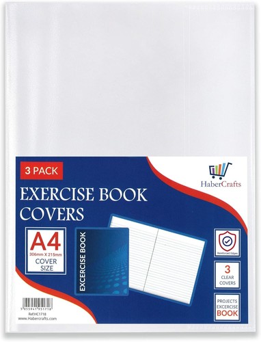 Book cover plastic exercise - a4,
