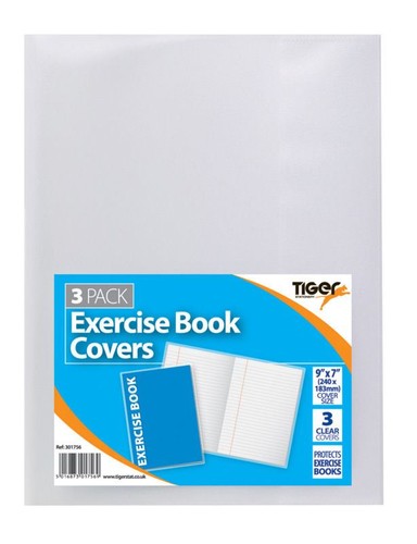Tiger clear exercise book - a5,